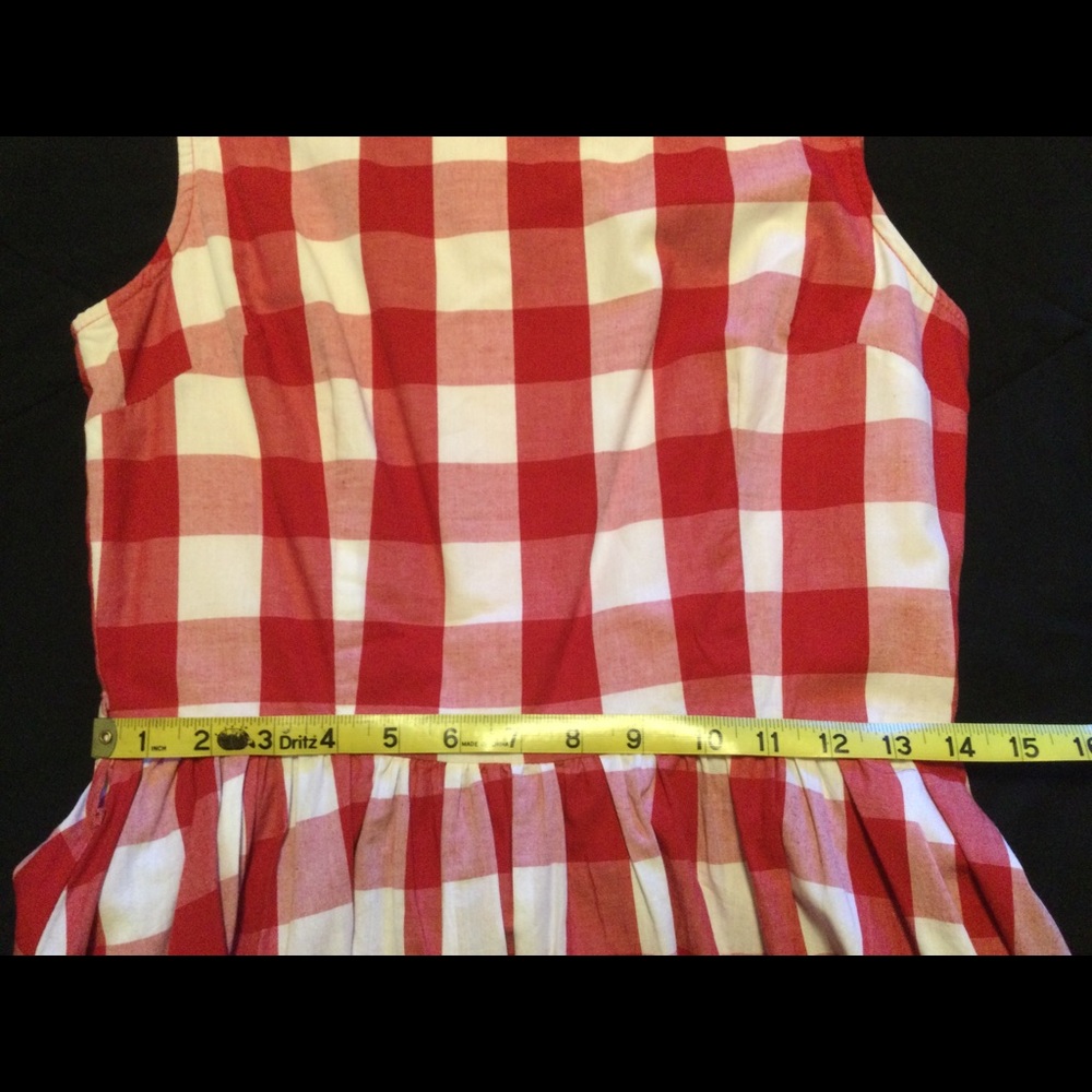 Retro PinUp Girl Rockabilly Gingham Dress - Picture 7 of 7